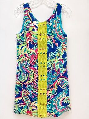 Lilly Pulitzer Embellished Deliah Shift Dress – Size 2